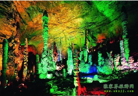 張家界西線：九天洞、茅巖河漂流一日游